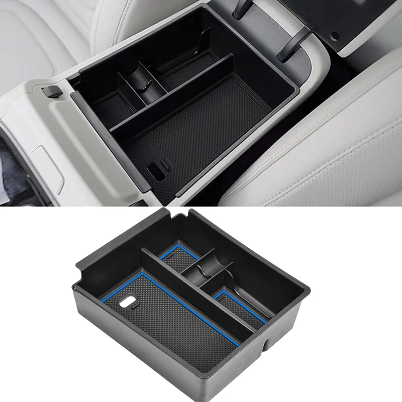 

For Hyundai Tucson Limited 2022 2023 and 2022 2023 Tucson Hybrid Center Console Organizer Bracket Tray Secondary Storage Center