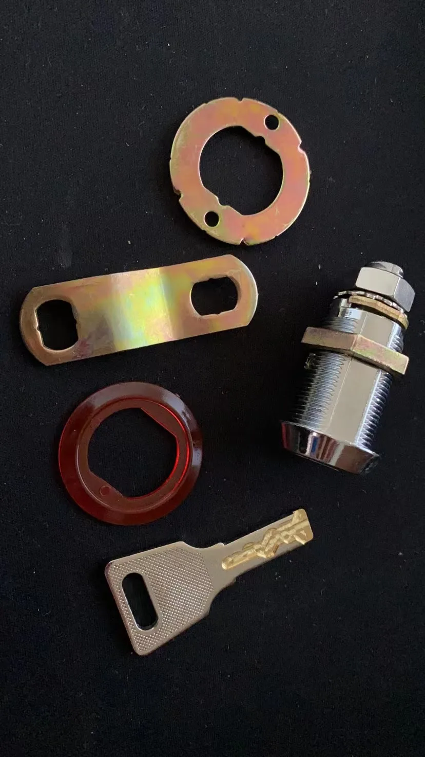 Yinglucky 플라스틱 코어, 35mm 및 45mm CAM 도어 잠금 키 잠금, 잠마 아케이드 핀볼 게임기용, 1  개-Freehip.co.kr