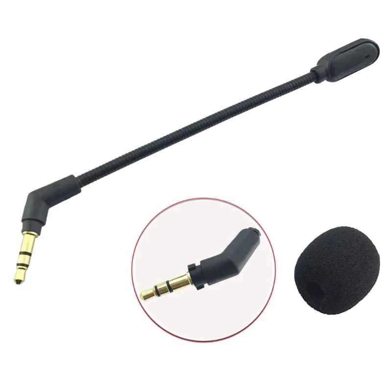 HECATE G33BT G4S 헤드셋 분리형 마이크 붐 소음 감소 헤드셋 마이크 용 3.5mm 마이크 교체