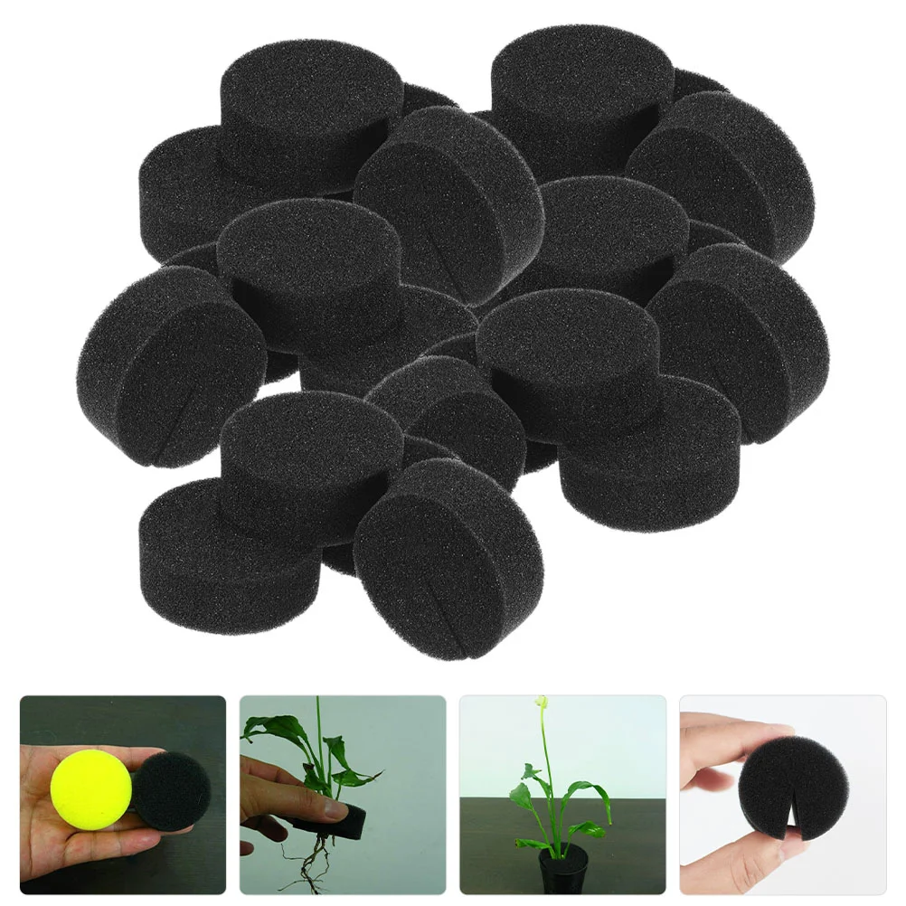 

50pcs Hydroponic Planting Sponges Soilless Gardening Vegetable Hydroponic Sponge