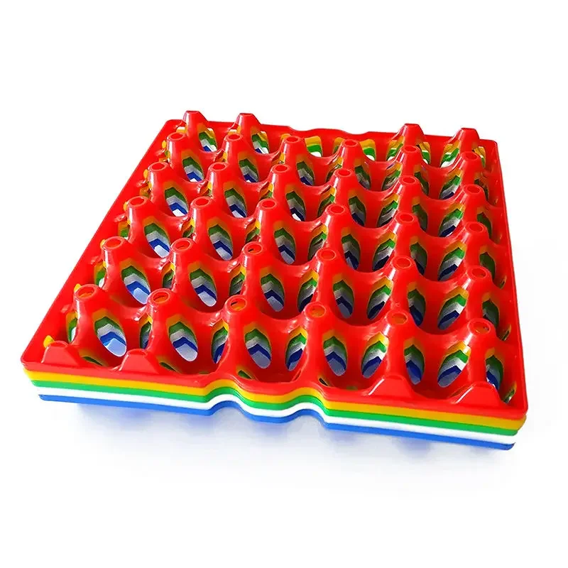 Plastic Reusable Plastic Egg Crate Vented Movable Recycled Egg Crate Storage Basket For Supermarket