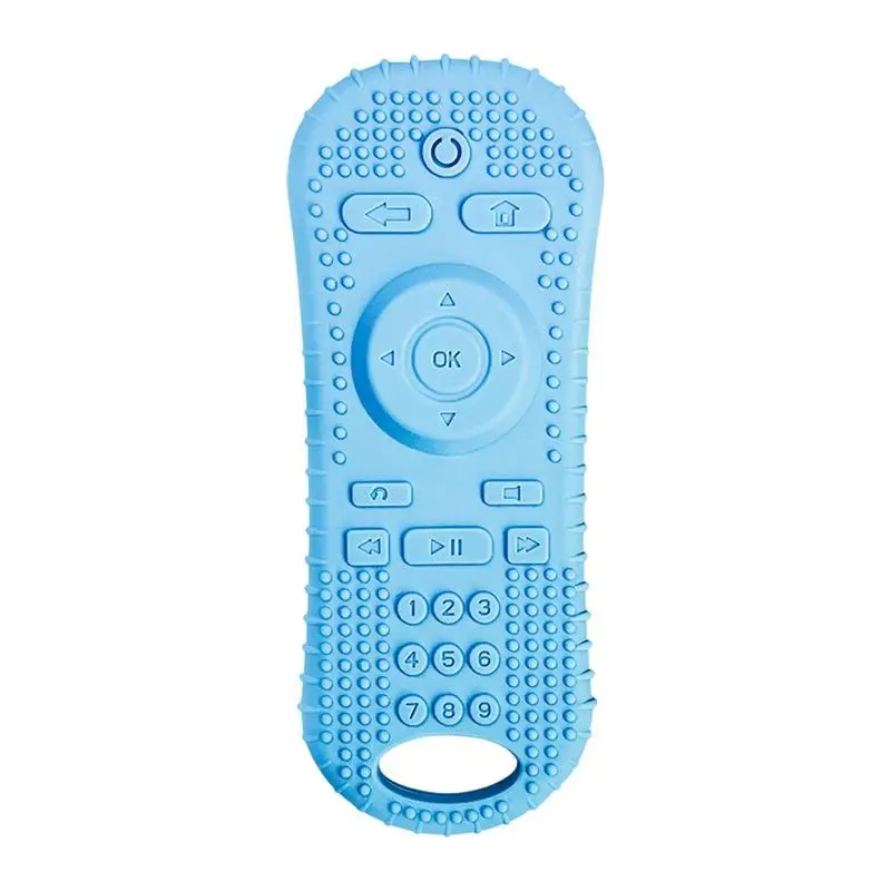 

Silicone Baby Teething Toys Remote Control Creative Safe Remote Control Silicone Teething Toy For Babies 6-36 Months