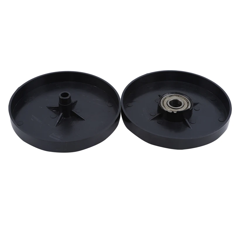 Pottery Wheel Spinning Turntable Ceramic Tools 10cm Double Side Plastic Turntable Multi-Purpose Pottery Clay Sculpture 360 Flexible Rotation