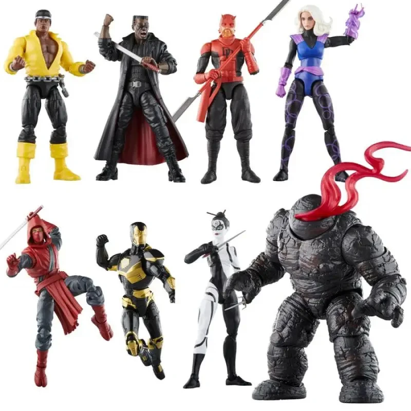 Prevendita Marvel Legends Action Figures Original 6 Pollici Marvel Knights Iron Man Marvel Blade The Fist Ninja Figures Toy Model