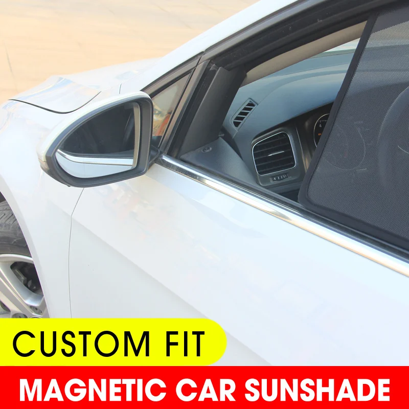 

For Nissan SYLPHY B17 Sentra Sedan 2012-2019 Magnetic Car Sunshade Front Windshield Frame Curtain Rear Side Window Sun Shade