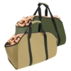 Firewood Carrier Storage Bag Large Capacity Oxford Cloth Scratch-resistant Wood Log Carrier Tote Bag Outdoor Firewood Organizer 1