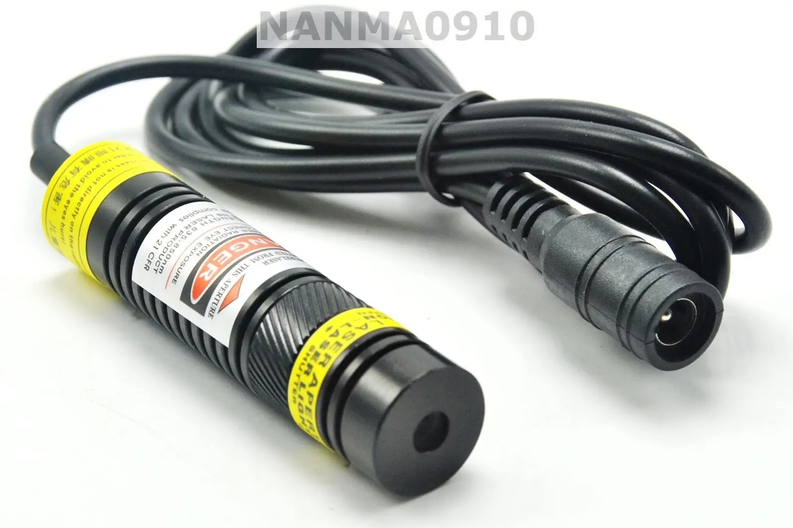 100mW Focusable 라인 빨간색 레이저 모듈 648nm/650nm, K9 렌즈 포함 조각 절단 마킹용 전문 등급