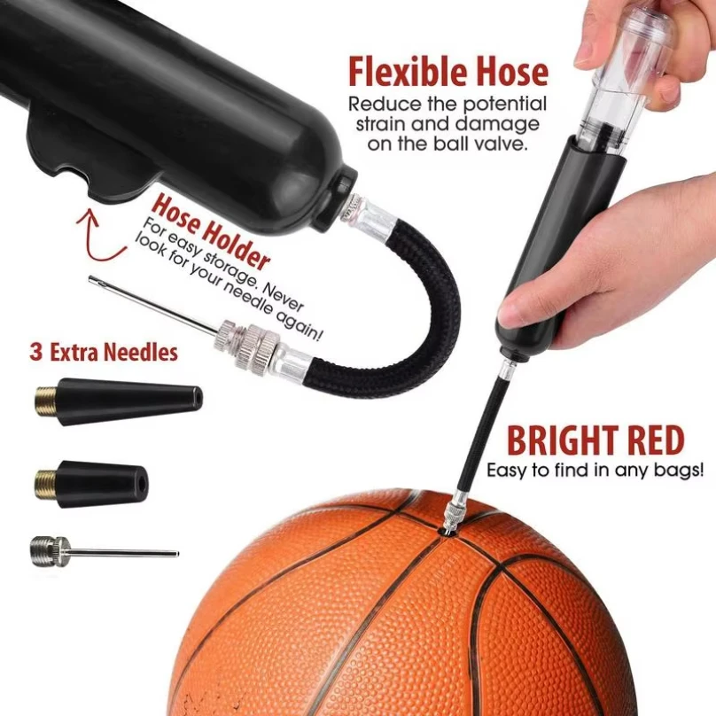Portable Soccer Air Pump For Bicycle Inflatables
