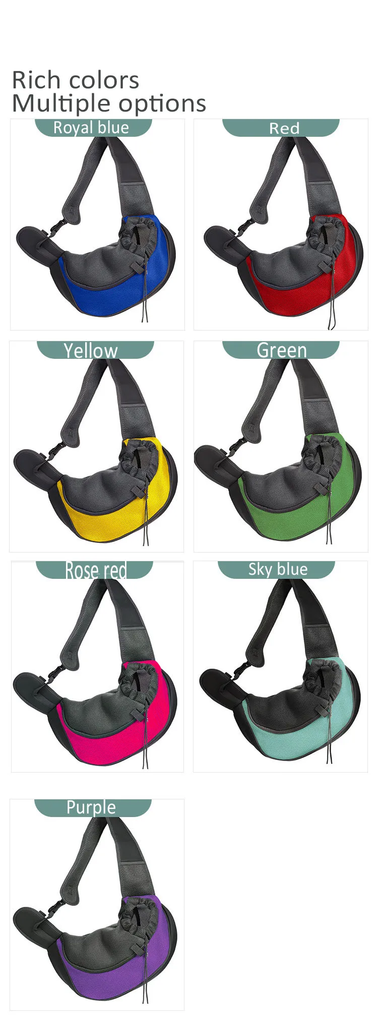 Title 9, Pet Cat Mesh Oxford Outdoor Travel Pet Dog Carr...