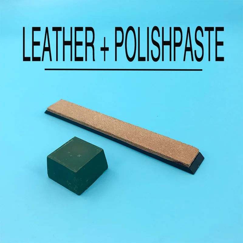 leather and paste