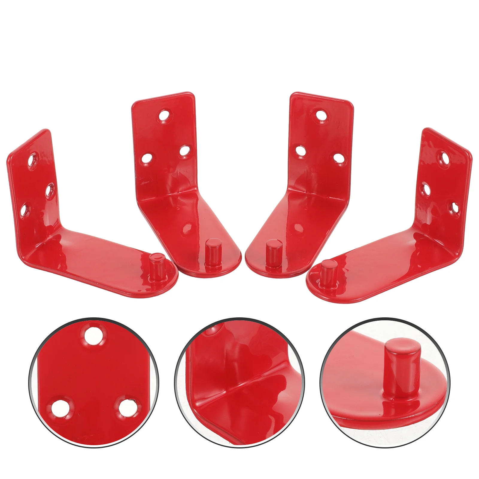 

4pcs Fire Extinguisher Wall Hook Heavy-duty Fire Extinguisher Bracket Holder