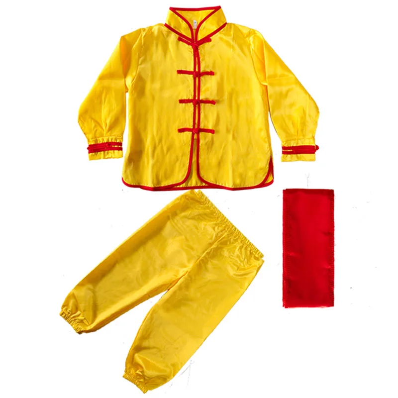 Adult Children Dobok Chinese traditional Wushu Taekwondo Costume Kimono Judo clothing Kung Fu Suit Tai Chi Martial Art Uniform