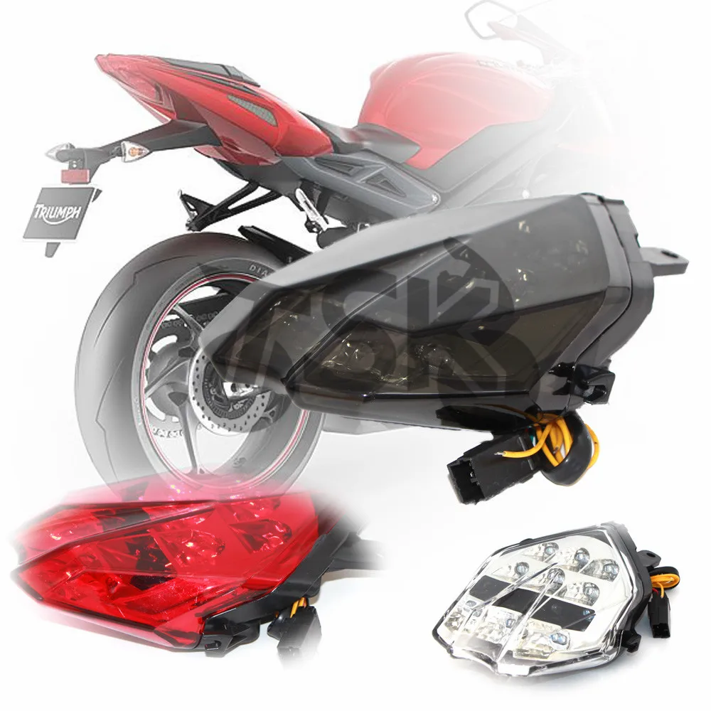 

Rear LED Tail Light for Triumph Speed Triple 675 675R Daytona 675 2013 2014 2015 Motorcycle Blinker Turn Signal Taillight