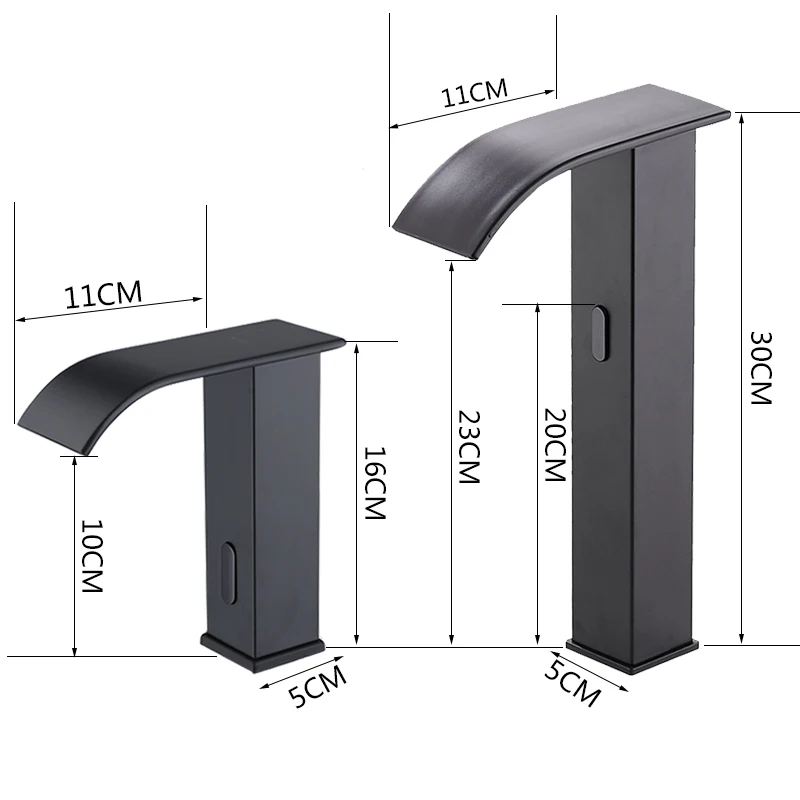 Basin Faucet OXG Smart Sensor Automatic Waterfall Bathroom Sink Washbasin