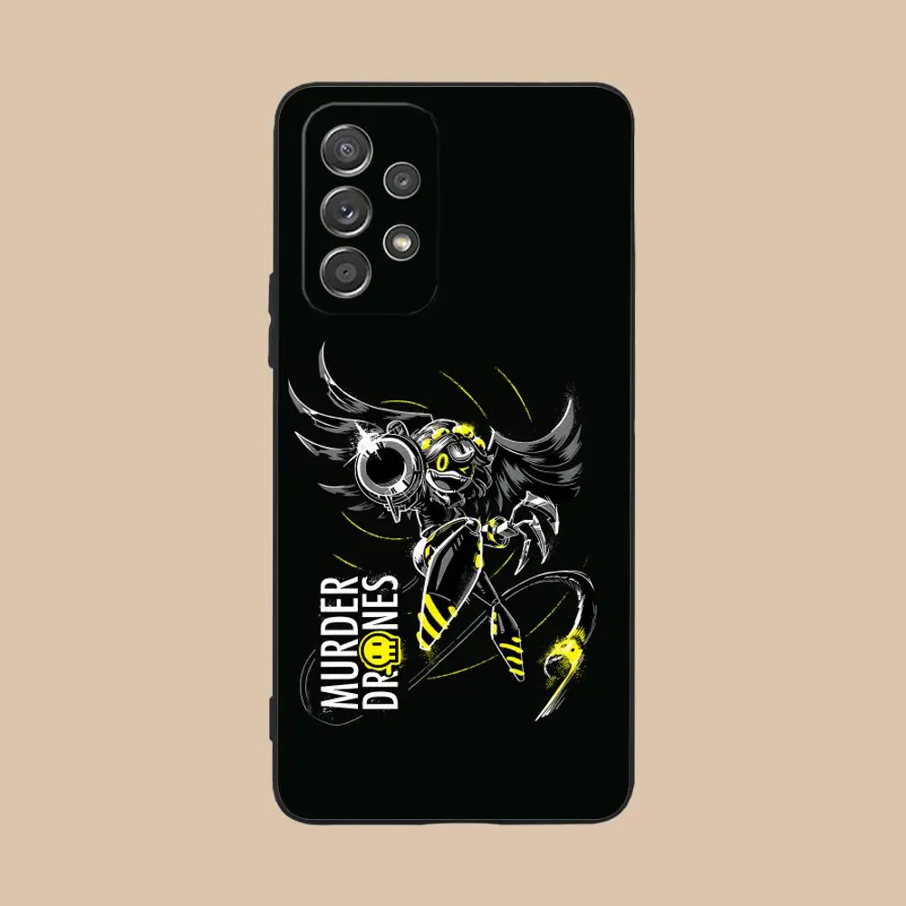 Murder Drones Shockproof Soft TPU Phone Case – Anti-Slip Protective Cover