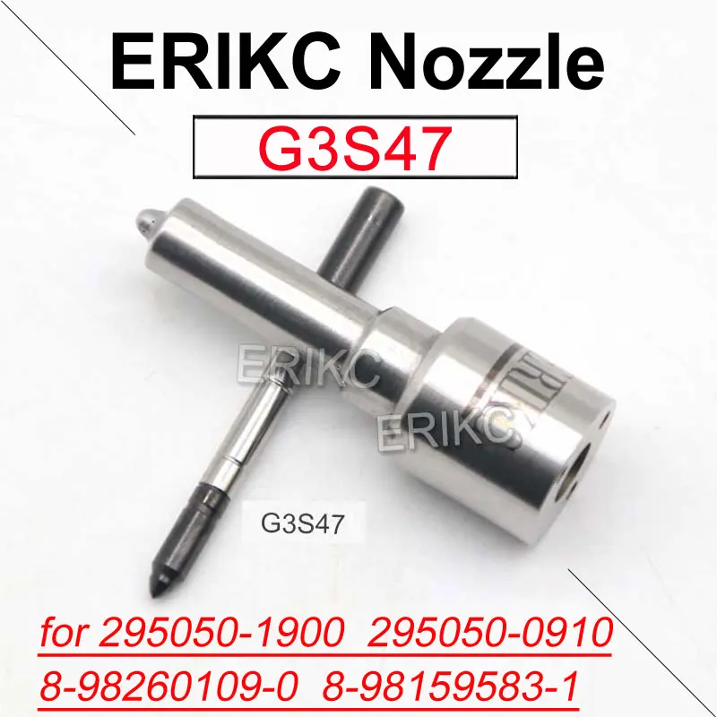 

New G3S47 Common Rail Fuel Injector Nozzle Tip 293400-0470 For DENSO Sprayer 295050-1900 295050-0910 8-98260109-0 8-98159583-1