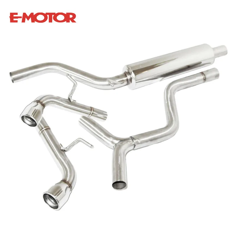 

SS Dual Catback Cat back Exhaust fits for VW GOLF GTI MK7 15-17 2.0T