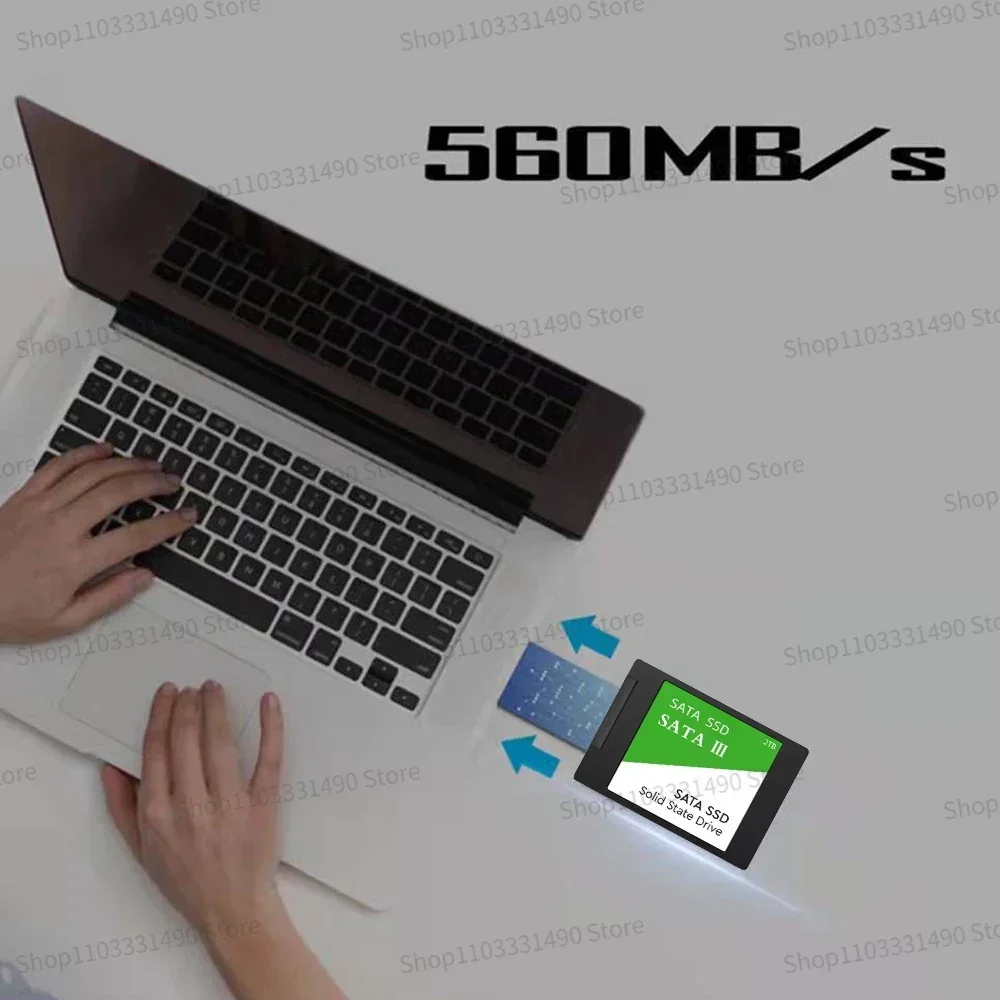 2024  SSD Sata ϵ ̺ ũ, Ʈ  ũž  ָ Ʈ ̺, Sata3, 2.5 ġ Tlc, 500 mb/s