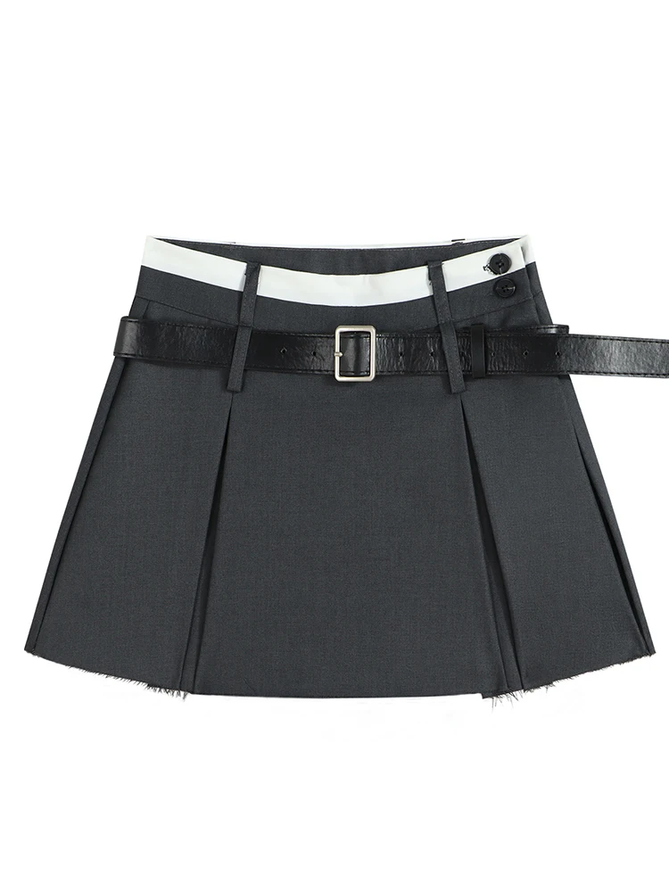 

Skirt For Women Korean Fashion Vintage Preppy Style Mini Skirt High Waist A Line Cutecore Y2k Coquette Harajuku 2000s Grunge Fa