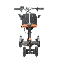SuperHandy Lightest Foldable 3 Wheel Airline Travel Friendly Mobility Scooter with removable 48V Lithium-ion Batteries & Charger 1