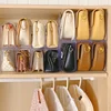 Handbag Storage Rack Wardrobe Divider Shelf Transparent Acrylic Purse Luxury Bags Storage Rack Handbag Books Divider Organizer 3