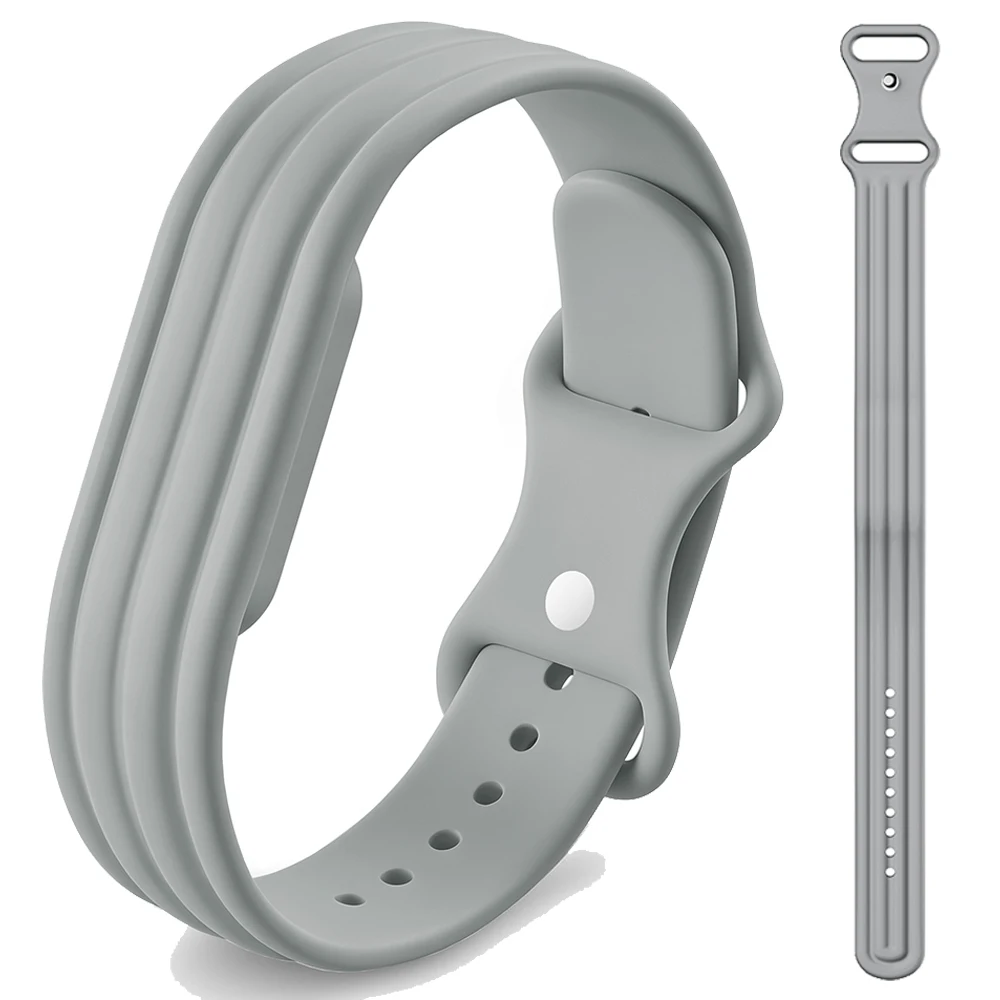 Silicone Loop Fitness Tracker Sports Wristband Replacement Bracelet Accessories