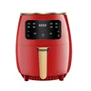 New Air Fryer Household Iarge Capacity French Fries Machine Multifunctional Electric Fryer 6L  1200W 6