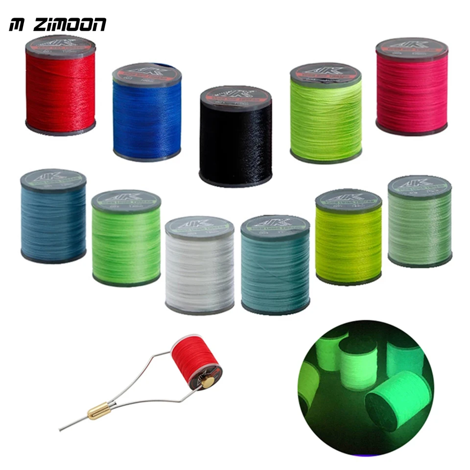 Fishing Rod Guide Binding Line 150D Winding Thread Wire Polyester Fiber Ring  Fasten Line DIY Durable Fishing Line Accessories