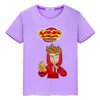 Влад Бумага А4 100%Cotton T-shirt Short Tops boys pride tshirt y2k one piece Merch A4 Lamba Summer Anime Tees kids clothes girls 6