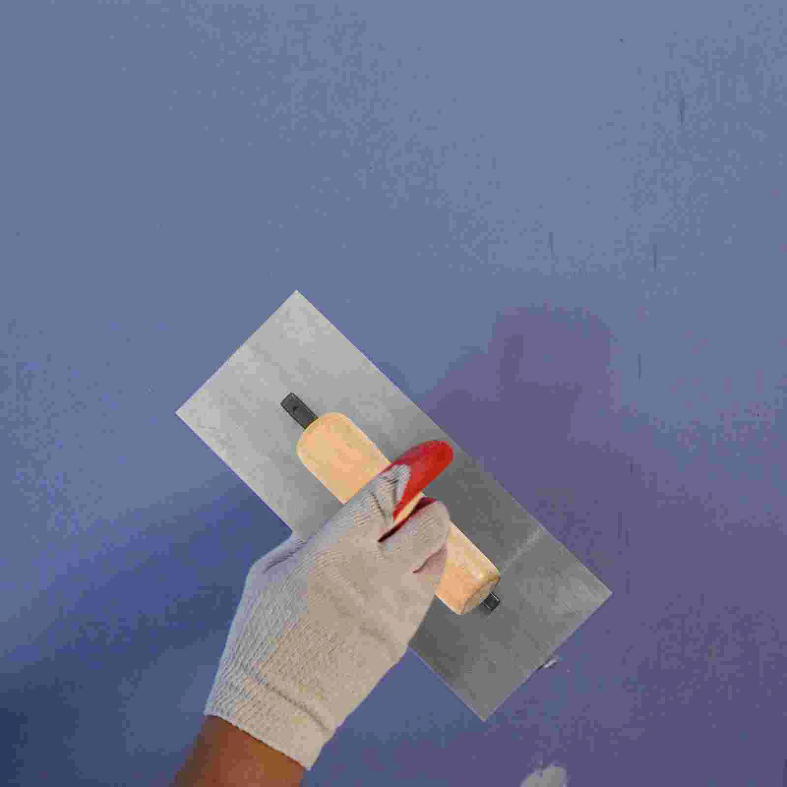 Plastering Trowel Concrete Trowel Putty Knife Set 2050X850X600CM Wood Steel for Masonry