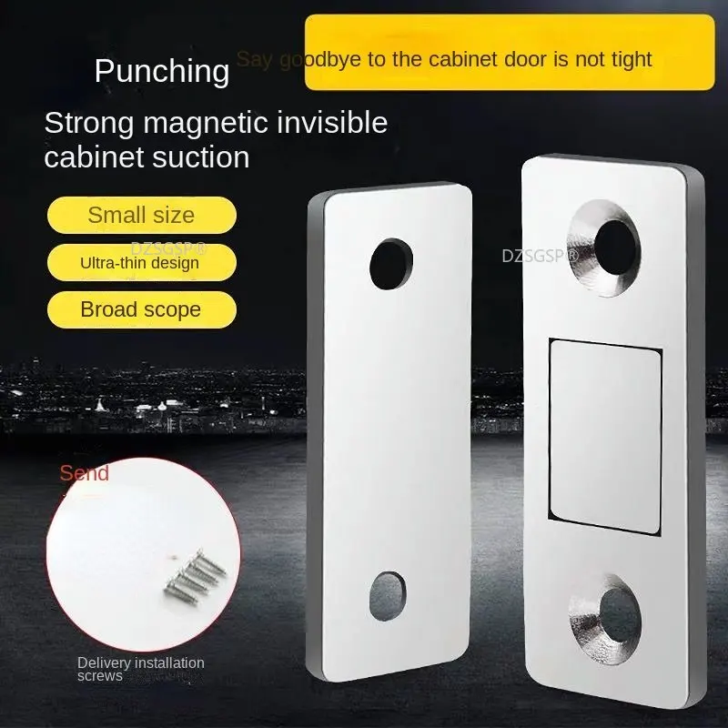 Stainless Steel Magnetic Door Catch, Heavy Duty Magnet Latch Cabinet  Catches for Cabinets Shutter Closet Furniture Door - Price history & Review, AliExpress Seller - Shop5887412 Store