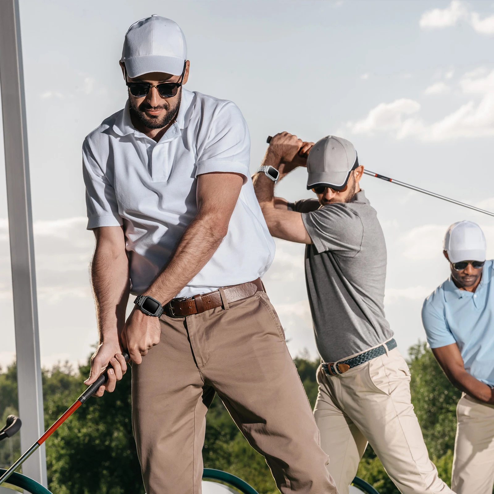 Stainless Steel Case+Strap For Apple Watch Band 44mm 45mm 49mm 40mm Bumper Cover Accessories iwatch Ultra series 8 6 SE 7 Strap