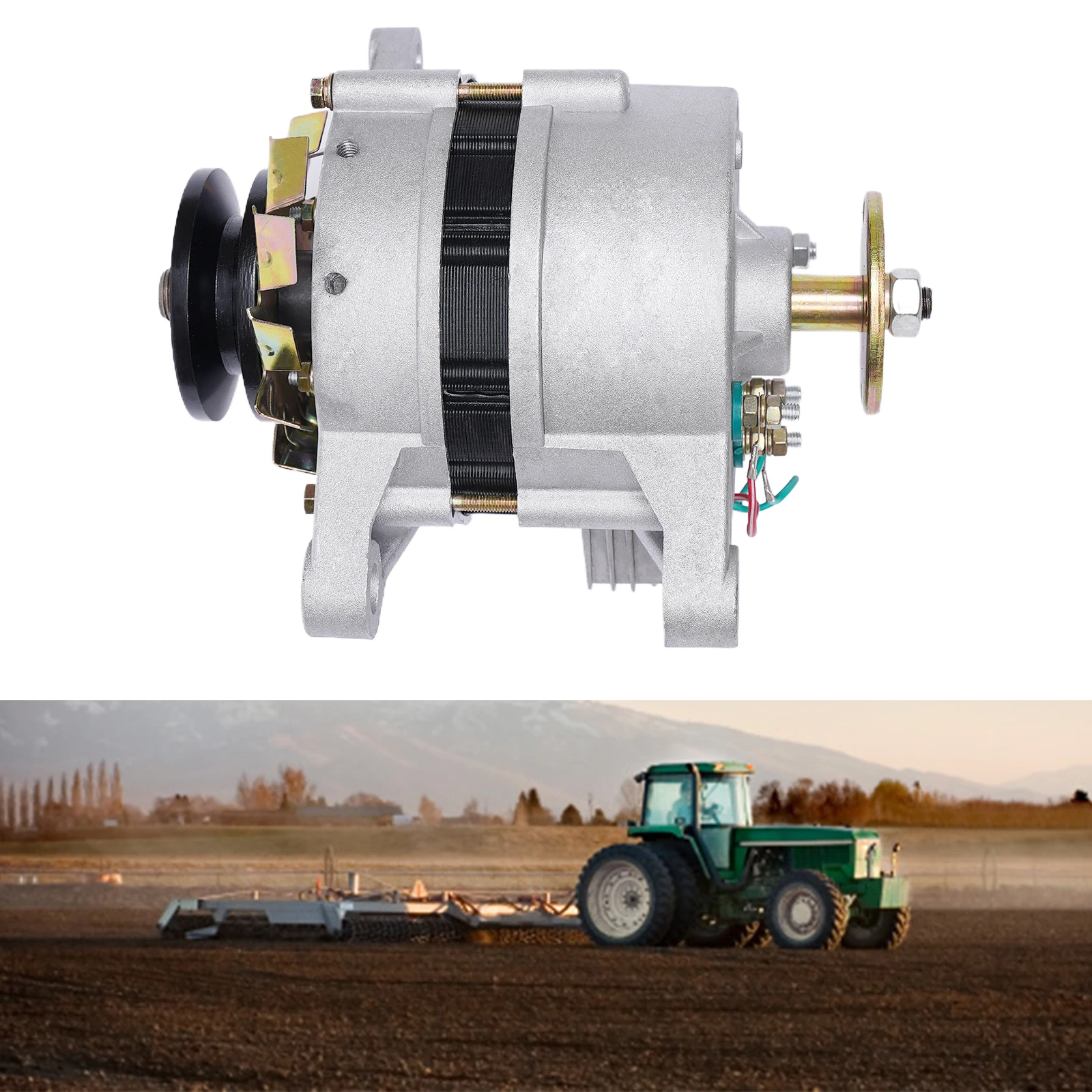 

1000W AC12V Permanent Magnet Silicon Rectifier Synchronous Generator Alternator PMA Low Rpm Alternator for Agriculture/Farming