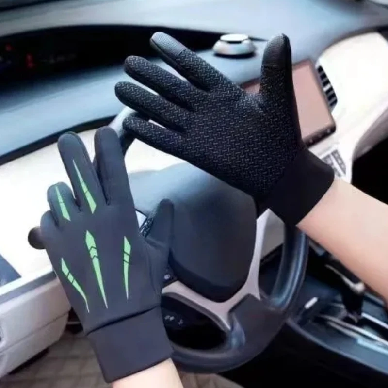Winter Gloves Men Cycling Bike Women Thermal Fleece Cold Wind Waterproof TouchScreen Bicycle Warm Outdoor Running Skiing Mitten 2