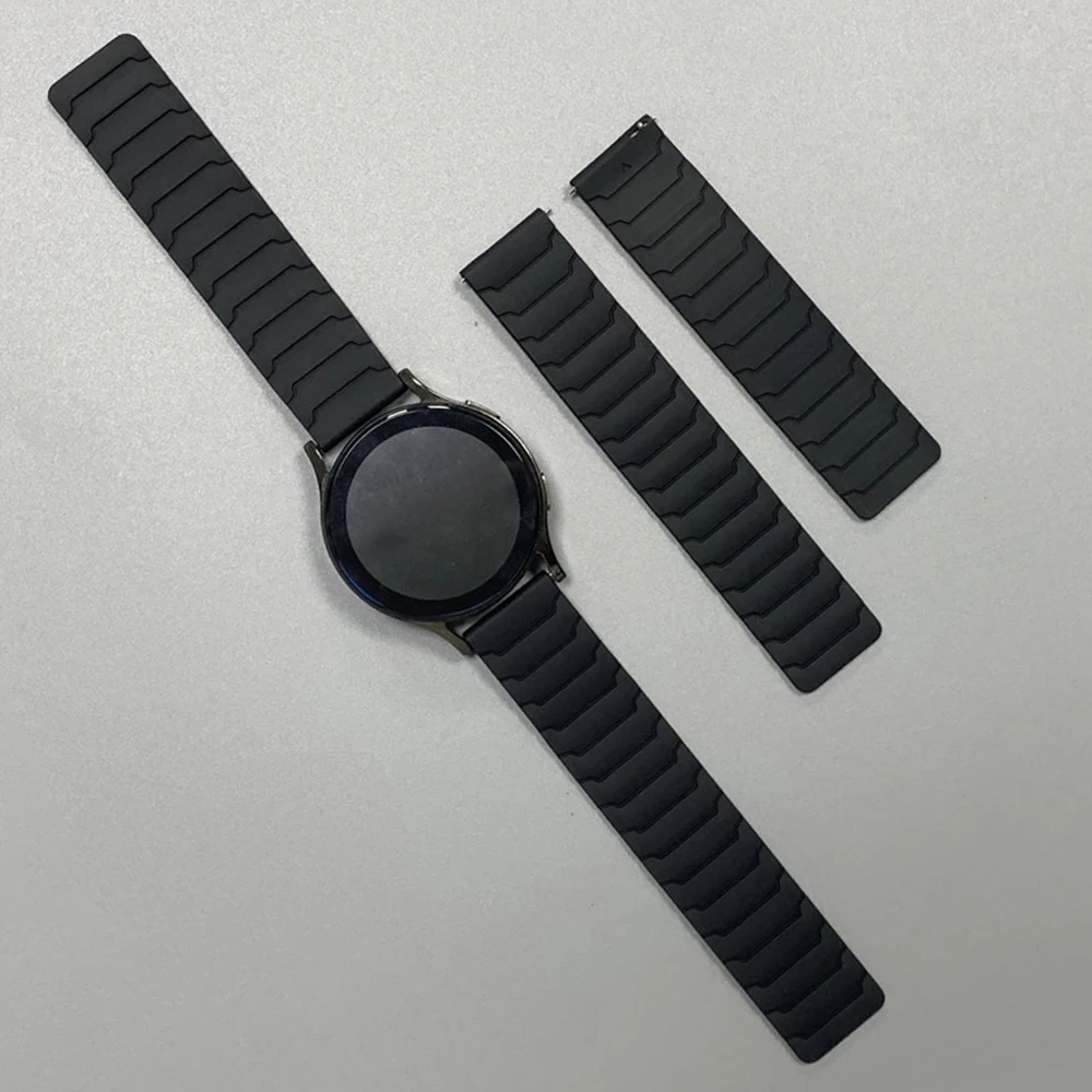 Silicone Magnetic Watch Band - Versatile and Stylish Strap Bracelet