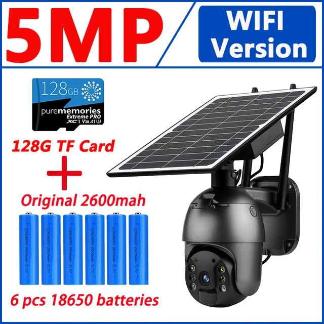 5MP WIFI Battery128