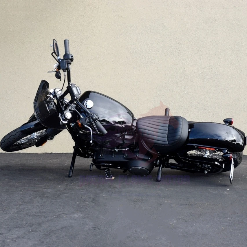 Motorcycles Engine Guard Crash Bar Frame Slider Passenger Foot Pegs Bumper For Harley Softail Standard FXST Street Bob Low Rider motorcycle accessories