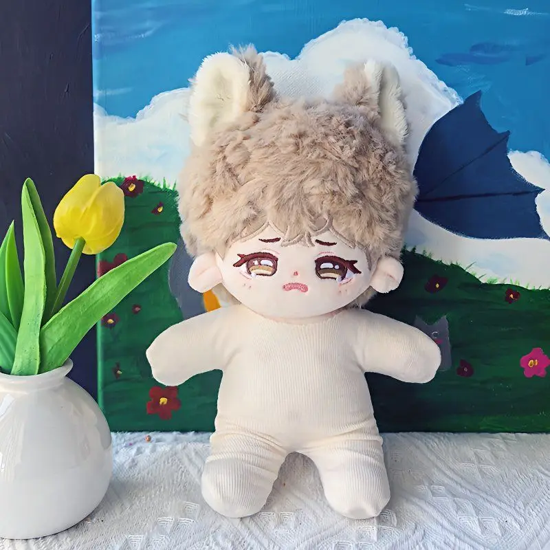 20cm Doll Undercoat Kawaii Doll Mini Sleep Wear Overall Clothes For Stuffed Cotton Dolls Toys Idol Outfit