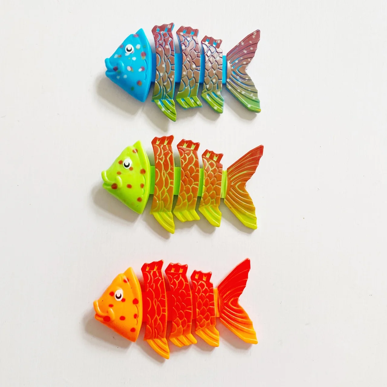 3pcs Diving Funny Fish Bone Summer Outdoor Party Diving Octopus Swimming Pool Dive Throwing Game Accessories Toys for Kids