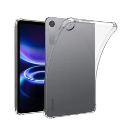 Enhanced Tablet Case: 9.7 - Inch Clear Shockproof Cover with Airbag Protection - Soft Silicone TPU Material for Redmi Pad 2 9.7inch (Clear Case)