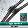 Silicone & rubber  Front Wiper Blades Set For Opel Vectra B 1995 - 2002 Windshield Windscreen Window Brush 19"+19" 1