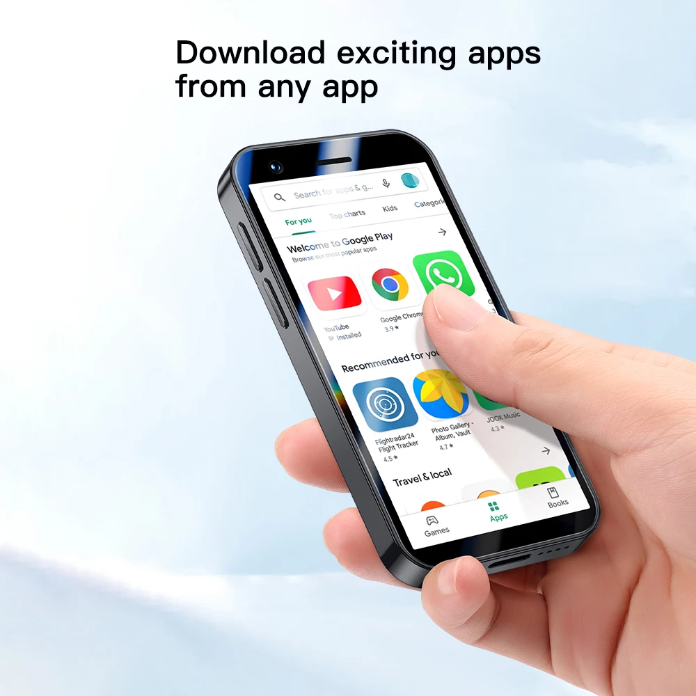 SOYES P70 Pro Max Mini Android8.1 Smartphone 3.0 Inches 2000mAh Face ID Dual SIM Standby Play Store 3G Little Phone 4