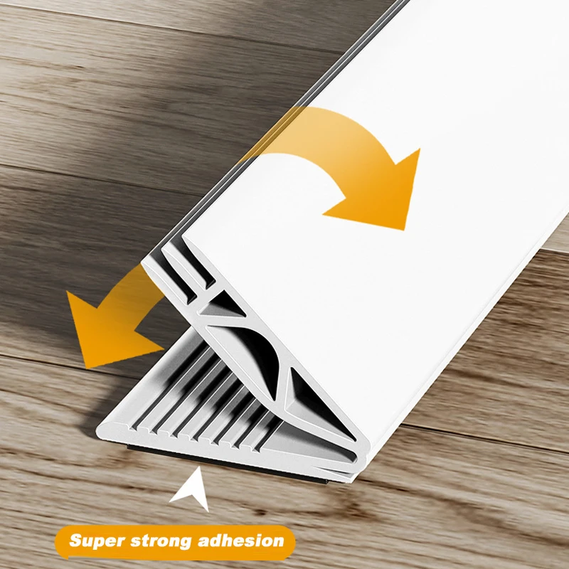 Self-Adhesive Weatherproof Door Seal Strip for Sound, Dust, and Insect Protection
