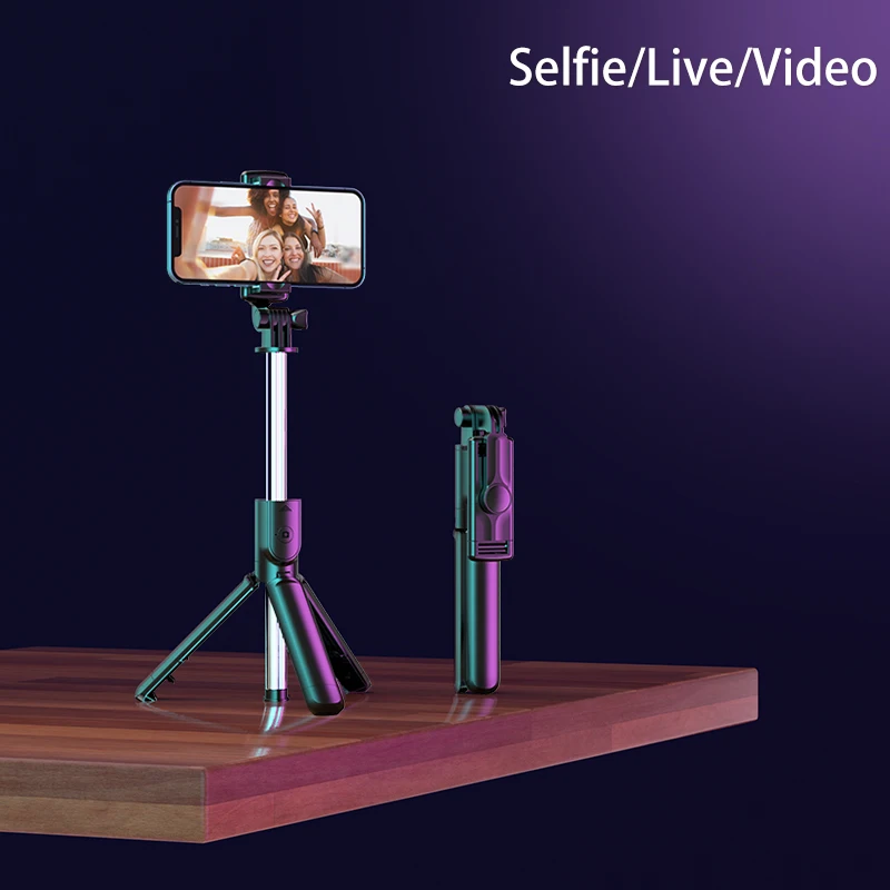 Universal Bluetooth Selfie Stick and Tripod - Image 4