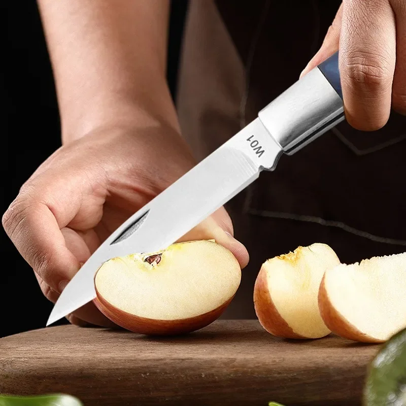 Folding Knife for Unpacking Box Stainless Steel Meat Fruit BBQ Knife Cutlery Set Butcher Kitchen Chef Cleaver Steak Knives kitchen knife,folding knife,meat cleaver