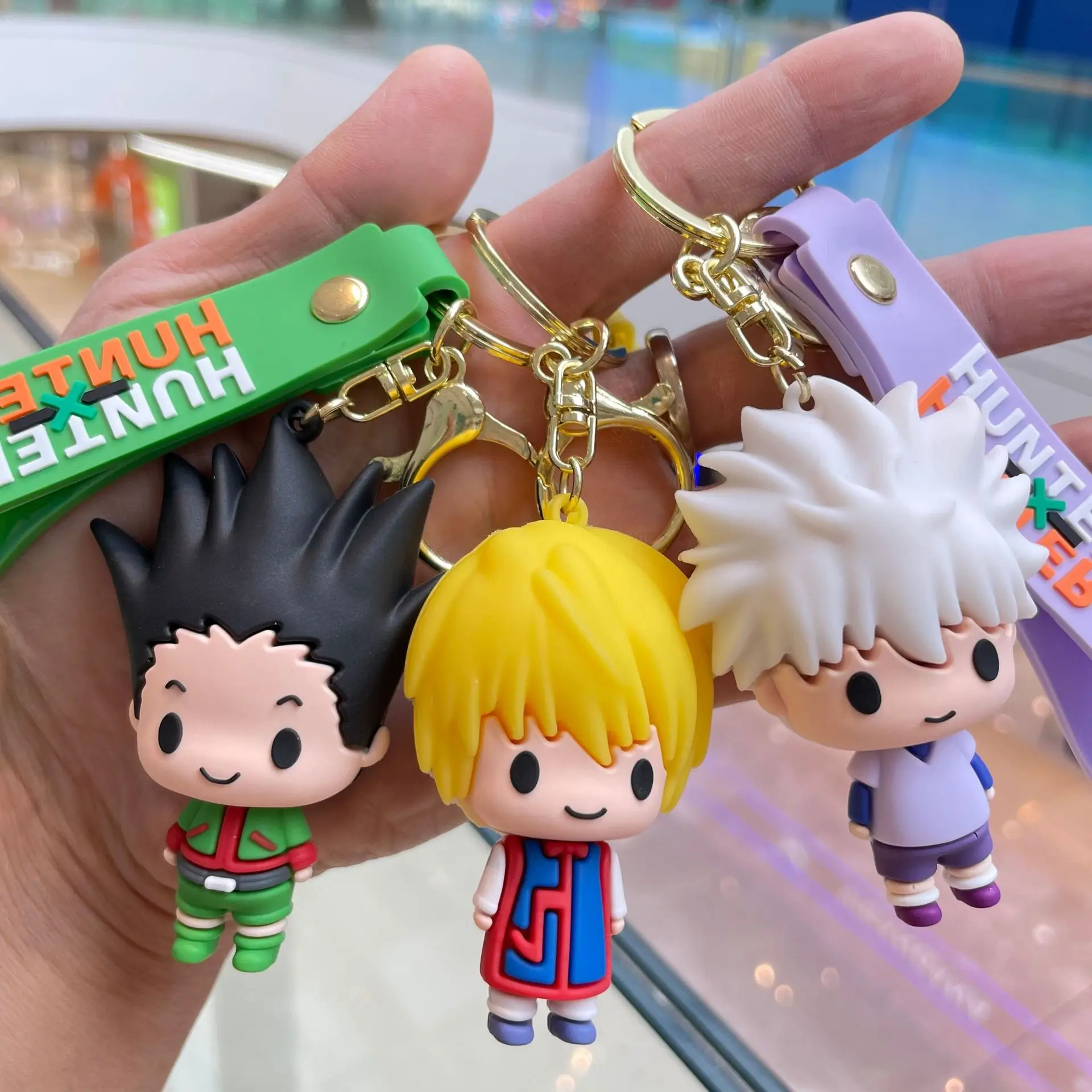 HUNTER×HUNTER フィギュア キーホルダー1999年 セット HUNTER×HUNTER フィギュアキーホルダー 5点 1999年 レア Amazon