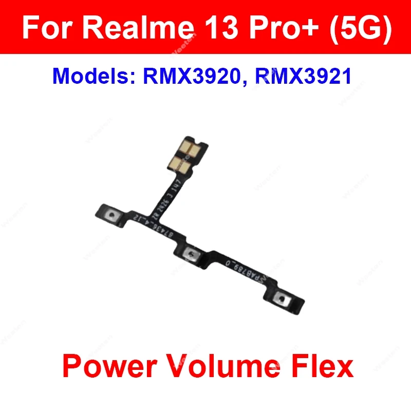 Power Volume Button Switch Keys Flex Cable Replacement Parts