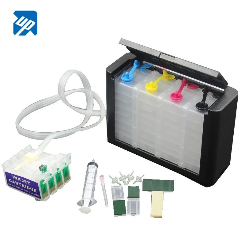 empty CISS CIS ink system for epson Workforce 545 625 630 633 645 840 845 7010 7510 NX635 Tx560wd WF-3520 wf3540
