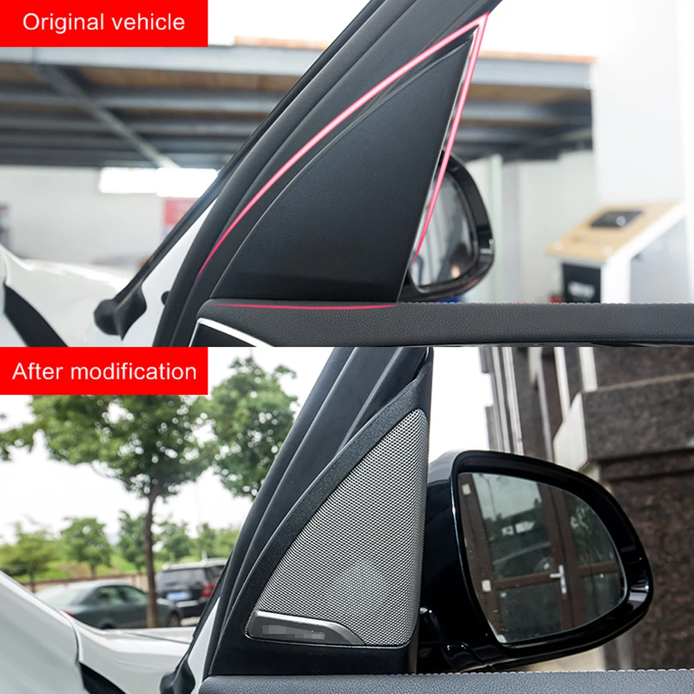 

Автомобильный твитер крышка отделка рамка для BMW G01 X3 серии для обновления HIFI Динамик Система Авто Аудио раструб громкоговорителя Head чехол