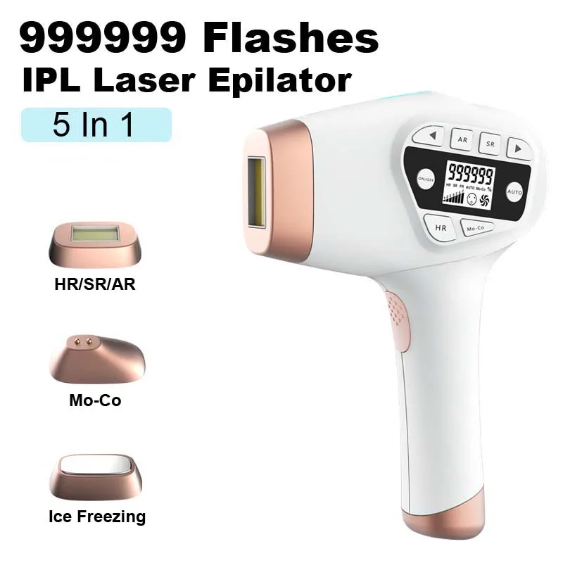 Beutyone Laser Hair Remover IPL Hair Removal Machine Women Electric Epilator Painless Permanent Epilator Tool for Ladies ladies new woven gold dress machine embroidery shoulder hanfu women s national style clothing chinese
